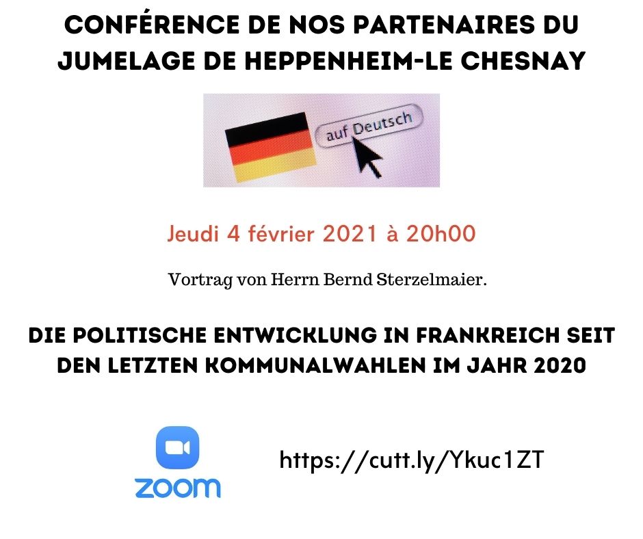 Conférence du nFreundeskries Heppenheim Le Chesnay